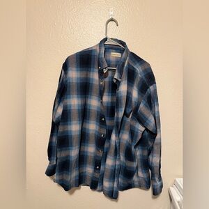 Hobbs Creek Blue Plaid Men's Shirt
